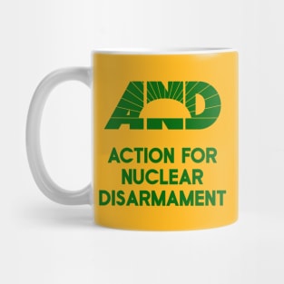 1980s AND Action for Nuclear Disarmament Mug